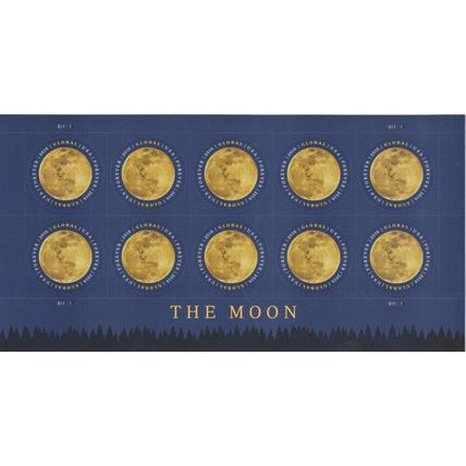 Global - International Postage Stamps Sheet of 10 Stamps Scott 5058