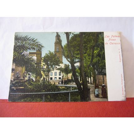 PLAZA DE CAIRASCO, LAS PALMAS, DE GRAN CANARIA, SPAIN unused postcard (A) =