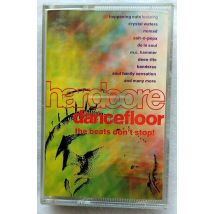 4 VINTAGE CASSETTES GLAM, RAVING, HARDCORE & MEGA-HITS IN EXCELLENT CONDITION