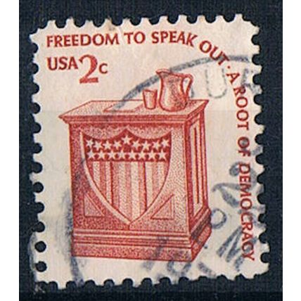 USA 1975 SG1581 usa98 Speakers Stand 2c Used Stamp