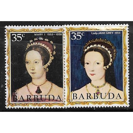 BARBUDA 1970/1971 SG 63+64 - MLH (*)