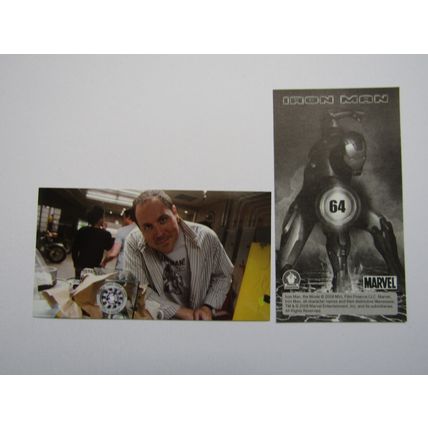 Marvel - Iron Man The Movie 2008 - Preziosi Sticker Drop-down Choice (e18)