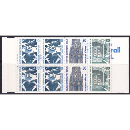 Berlin - Germany 1989 Mi MH14 UMM - Booklet (E-077 (1))