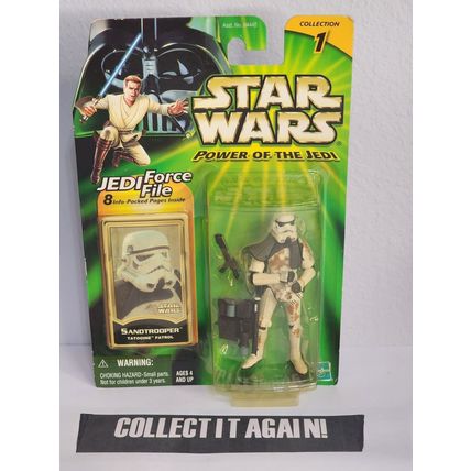 Star Wars 2000 - 2001 PotJ Sandtrooper Tatooine Patrol .0400 c80-1