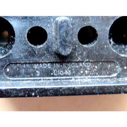 Single Covered Fuse Holder Belling Lee L1045 1¼ inch New Old Stock