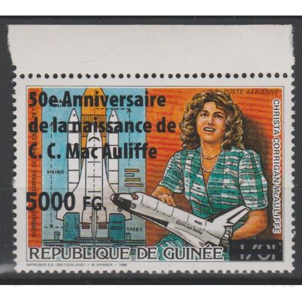 Guinée 2008 Mi. 6234 surchargé Overprint Espace C.C.Mac navette spatiale