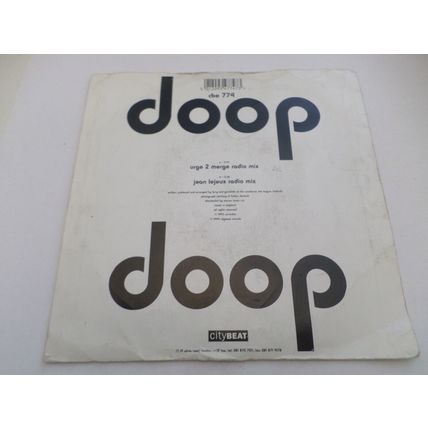 Doop - Doop - 7" Vinyl Single - 1994 Citybeat - cbe 774