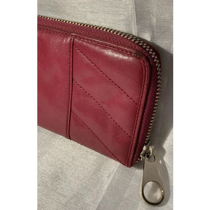 Beautiful Magenta Leather Ted Baker Clutch Women’s Wallet