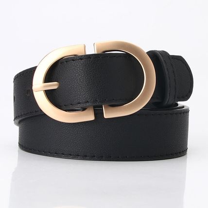 Versatile Women's Trendy Belt Coat Belt Simple Slim Waistband Women