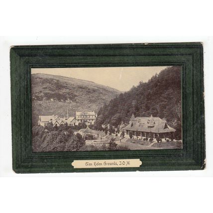 Glen Helen Grounds Isle of Man Postcard Manx