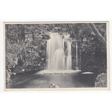 Dunvegan Waterfall Isle of Skye Postcard Scotland