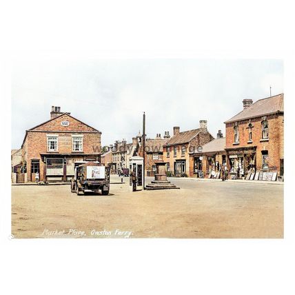 ptc0708 - Owston Ferry , Market Place , Lincolnshire - print 6x4