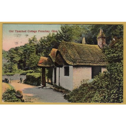 Old Thatched Cottage, Frenchay, Glos - Postally Used - Bristol 6th November 1908