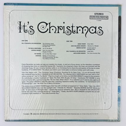 It's Christmas Vinyl LP Record Album C 10040