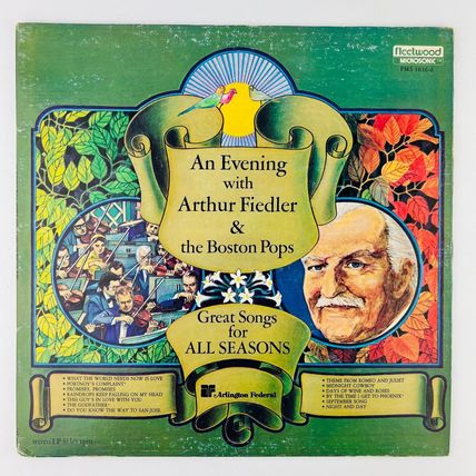An Evening With Arthur Fiedler & The Boston Pops Vinyl LP