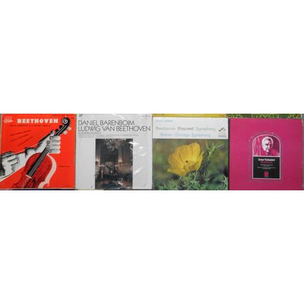 16 Beethoven LPs: Balachowski Richter Van Cliburn Schnabel Badura-skoda Brendel