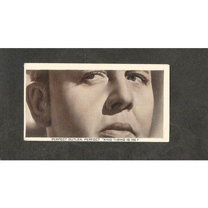Cigarette Card Ardath Who is This ? 1936 Film Stars #27 Charles Laughton