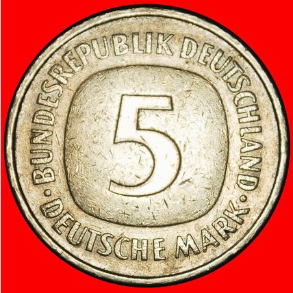Ⰶ NOT COMMUNIST (1975-2001):GERMANY★5 MARKS 1976G TV I+A+rG★LOW START★NO RESERVE