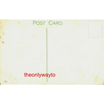 His Only Pair, Rest In Peace, Twins, Rare Antique Comic Card No 653, Postcard