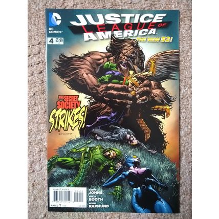 JUSTICE LEAGUE OF AMERICA # 4 (2013) DC COMICS (NM Condition)