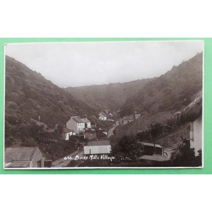 Bucks Mills Village - Devon postcard