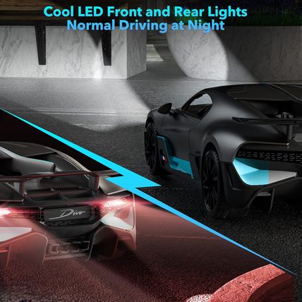 MIEBELY Remote Control Car, Bugatti Divo 1/12 Scale Rc Cars 12Km/H, 2.4Ghz Licen