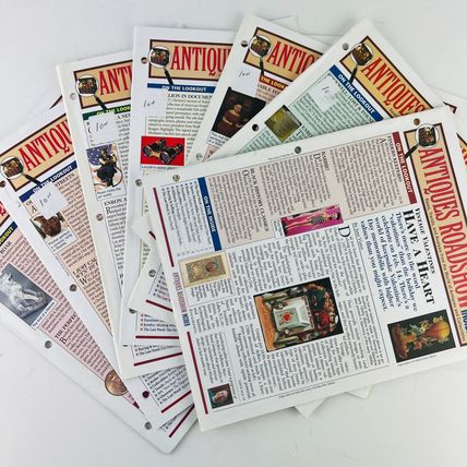 Antiques Roadshow Insiders Newsletter 7 Piece Lot 2002