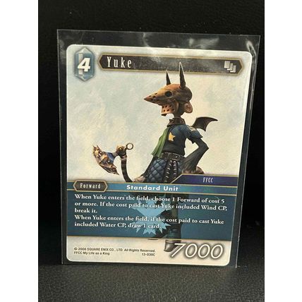 Yuke - 13-030C Opus XIII: Crystal Radiance Final Fantasy Trading Card
