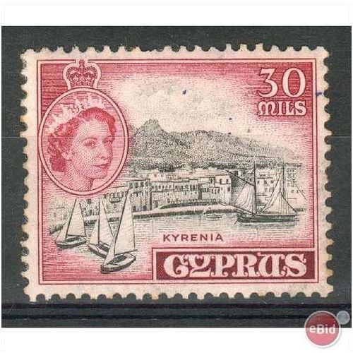 Cyprus stamps 1955 - SG180 - 30m Kyrenia - used 2