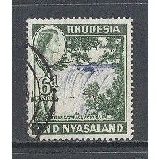 RhodesiaNyasaland.SG24 6d Eastern Cataract,Victoria Falls.Fine Used.May2015a