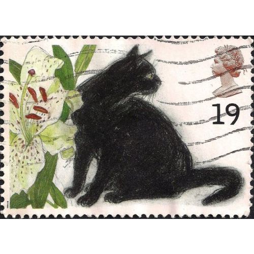 GB, CATS, Black Cat, white 1995, 19p, #2
