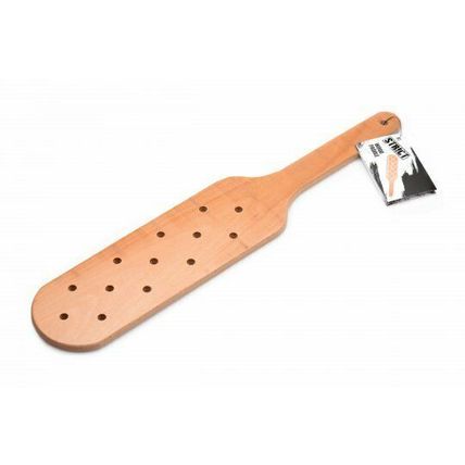 Wooden Paddle College fraternity Frat Cosplay Strict Solid Beech Wood corporal !