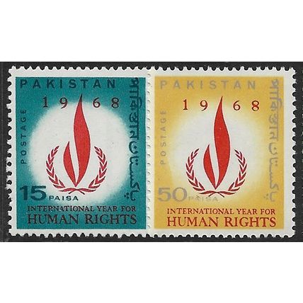 1968 SG 255/256 - MNH (**)