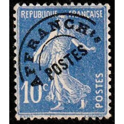 France 1922 Seed Sower 10c Used Stamp.