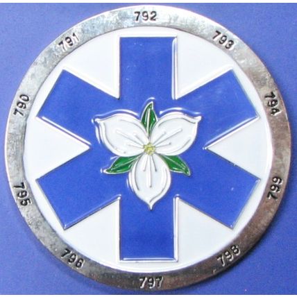 Air Ambulance. Challenge Coin. 2". 47b.