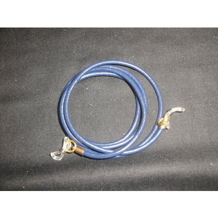 3mm navy blue leather lanyard cord fit sun reading driving glasses 31''