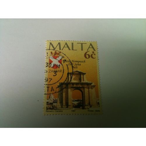 MALTA 1997 Maltese Cities 6c used EBID 1