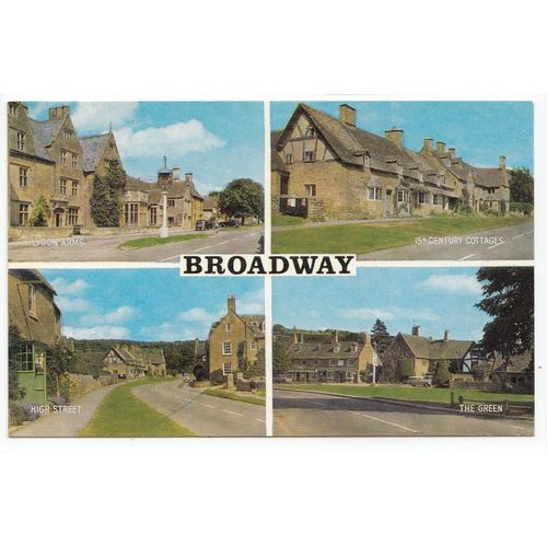 Broadway Multiview Postcard 0306