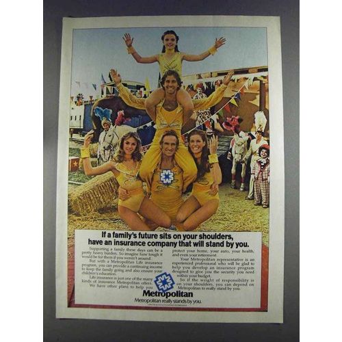 1980 Metropolitan Life Insurance Ad - Family's Future