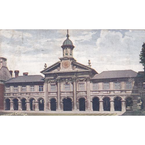 Emmanuel College Cambridge Cambridgeshire Postcard (CAM76836)
