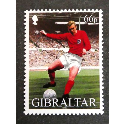 GIBRALTAR 2002 Football Championships 66p SG1009 Unmounted Mint