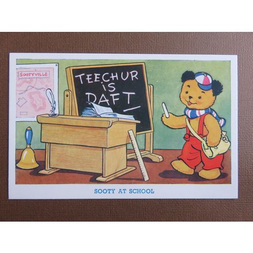 Set of 6 Sooty Postcards
