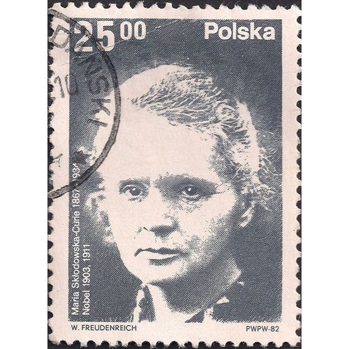 POLAND, Maria Curie-Sklodowska, grey 1982, 25 Zl