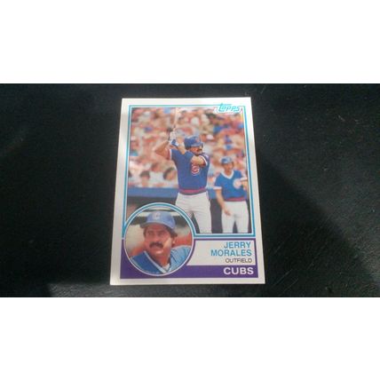 1983 Topps Card # 729 Jerry Morales Excellent (5) Chicago Cubs