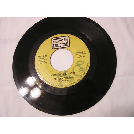 Teresa Brewer 45-MUSIC, MUSIC, MUSIC/SCHOOL DAYS