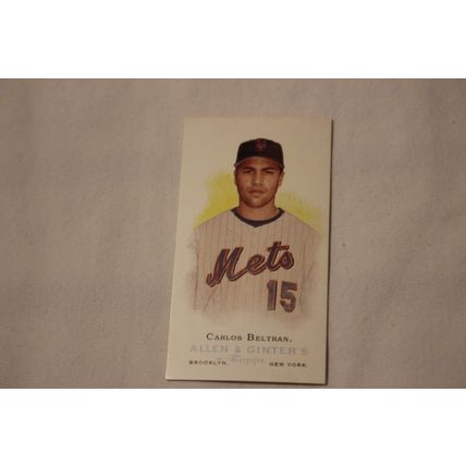 Carlos Beltran 2006 Topps Allen & Ginter's MINI NO. 126