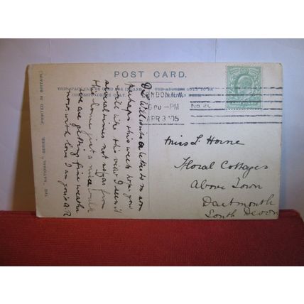 HYDE PARK CORNER, LONDON used antique postcard. 1905 pm National series #