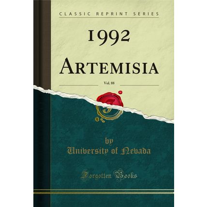 1992 Artemisia, Vol. 88 (Classic Reprint)