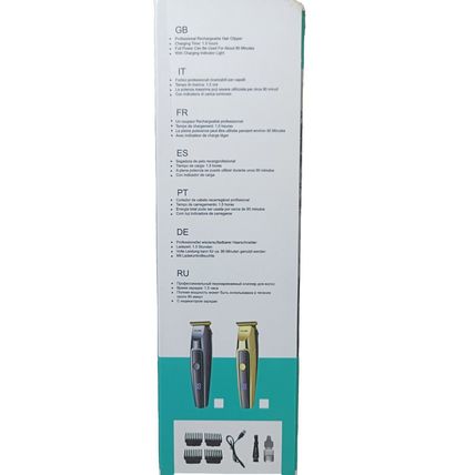 DALING Professional Hair Trimmer Cordless Zero-Gap Clipper, Barber Grooming Kit