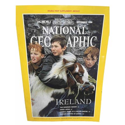 National Geographic Magazine September 1994 Ireland Vintage Collectable p2